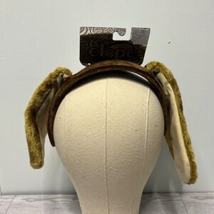 Elope Puppy Dog Ears Headband Brown Faux Fur Costume Accessory Furry Cosplay
